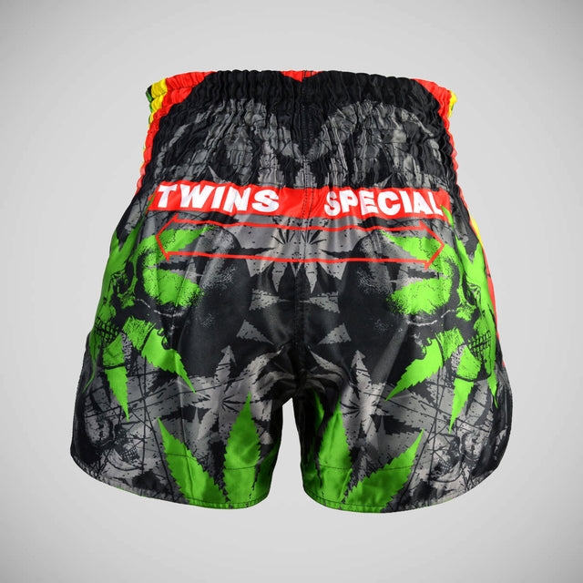 Twins TBS54 Grass Muay Thai Shorts Green
