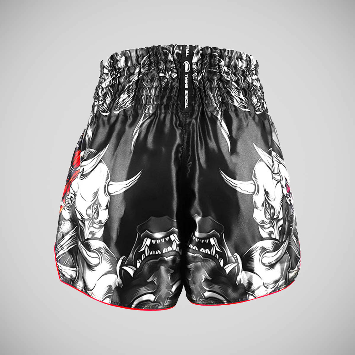 Twins TBS58 Kabuki Muay Thai Shorts svart