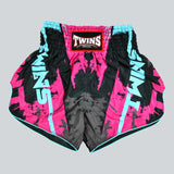 Twins TBS61-CA Candy Muay Thai Shorts Black/Pink