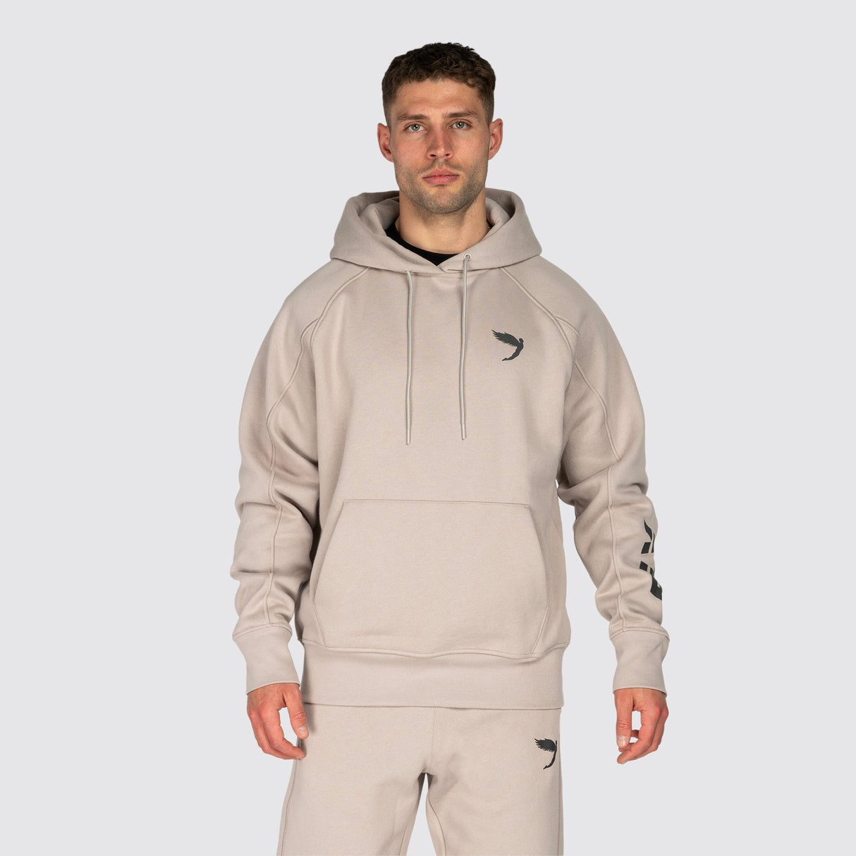 Fly Undisputed Relaxed Fit Hoodie Beige