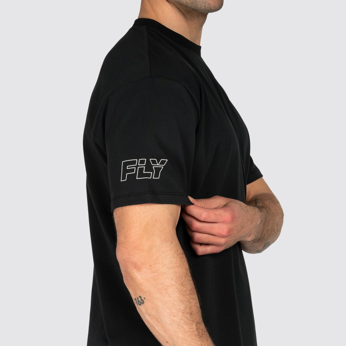 Fly Undisputed Relaxed Fit Tee Black