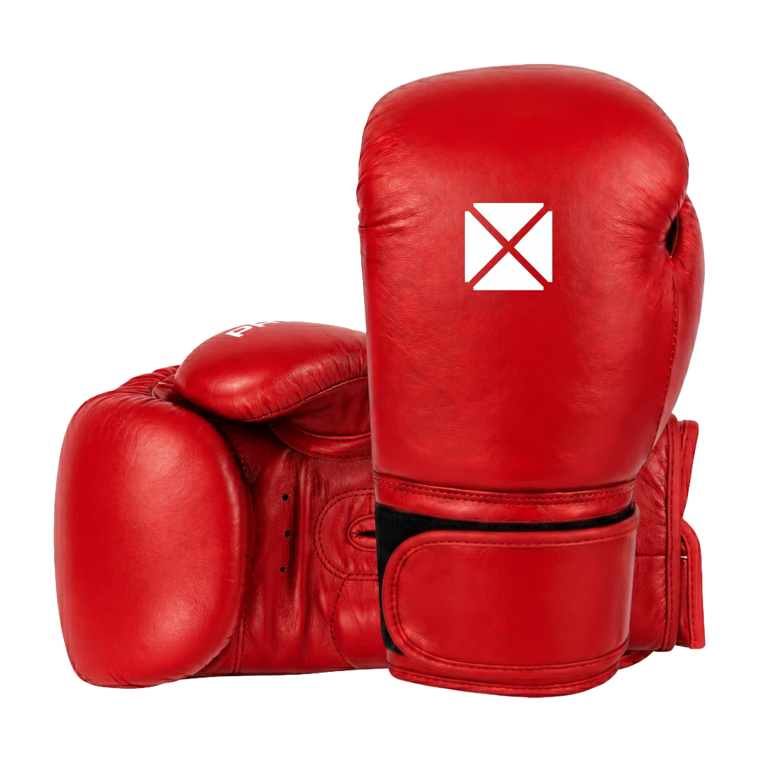 Pro-Box Leather Essential Boxing Gloves Red