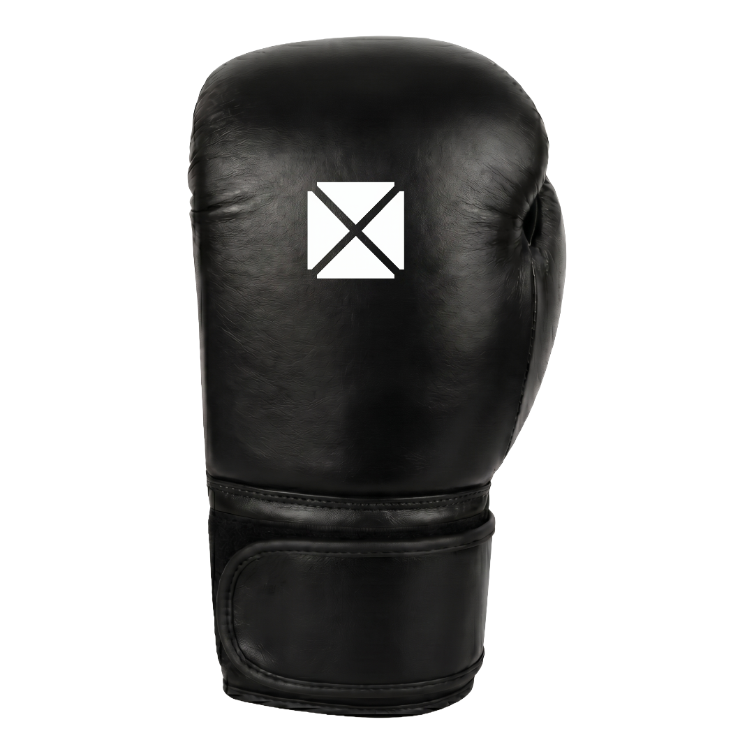 Pro-Box Leather Essential Boxing Gloves Black