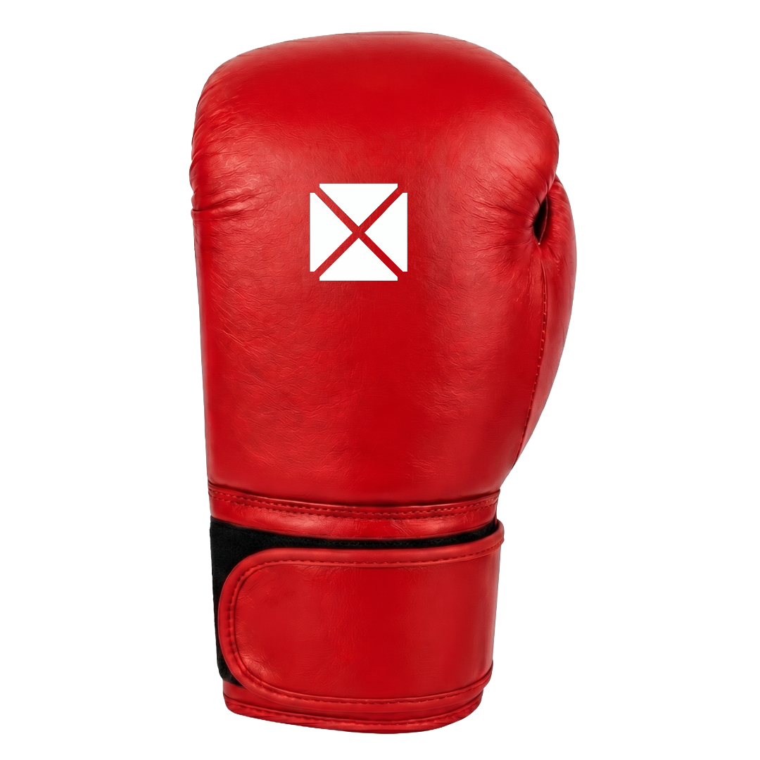 Pro-Box Leather Essential Boxing Gloves Red