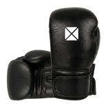 Pro-Box Leather Essential Boxing Gloves Black