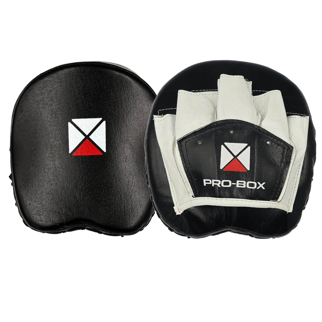 Pro-Box Leather Cuban Speed Pads Black/White