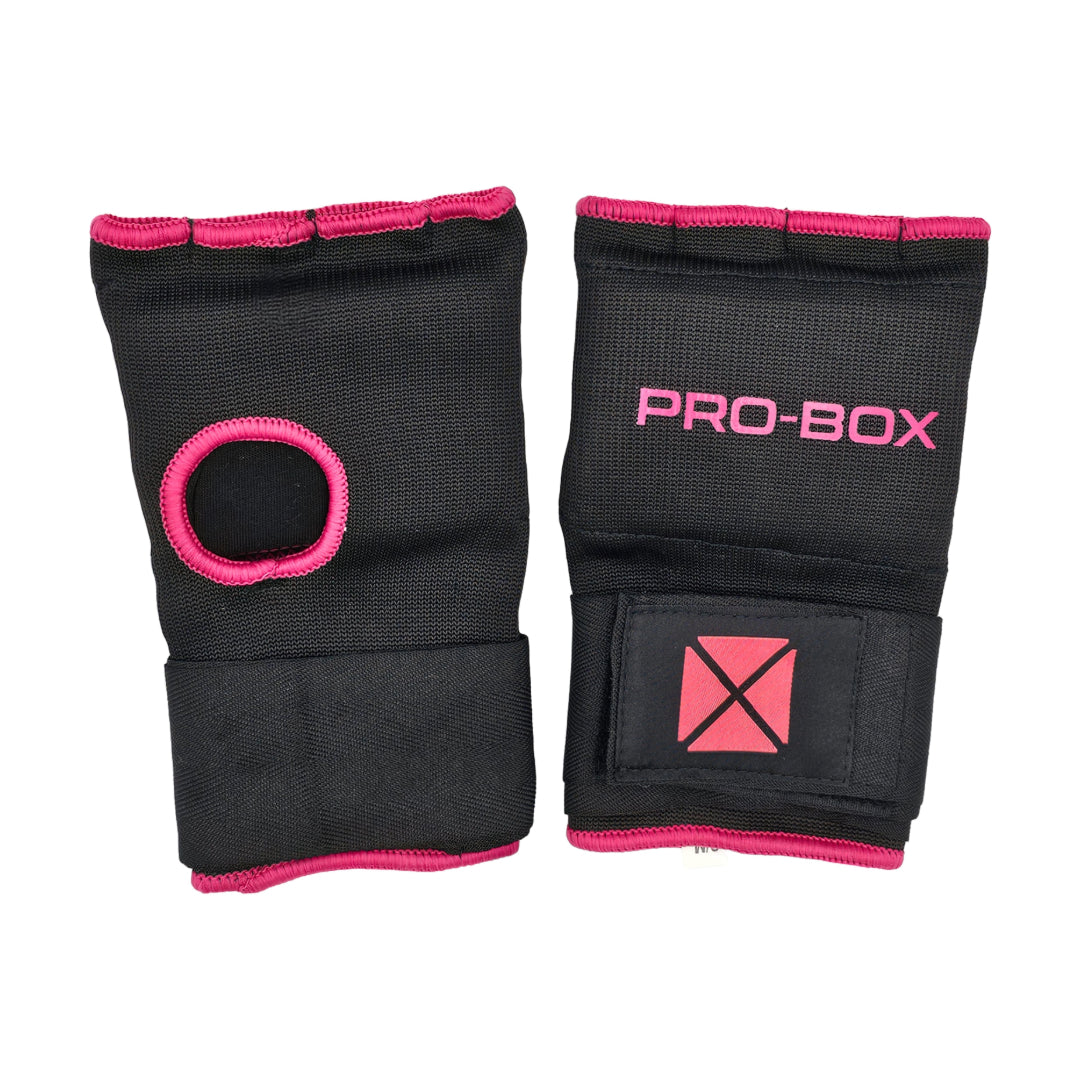 Pro-Box Super Inner Gloves Black/Fuchsia