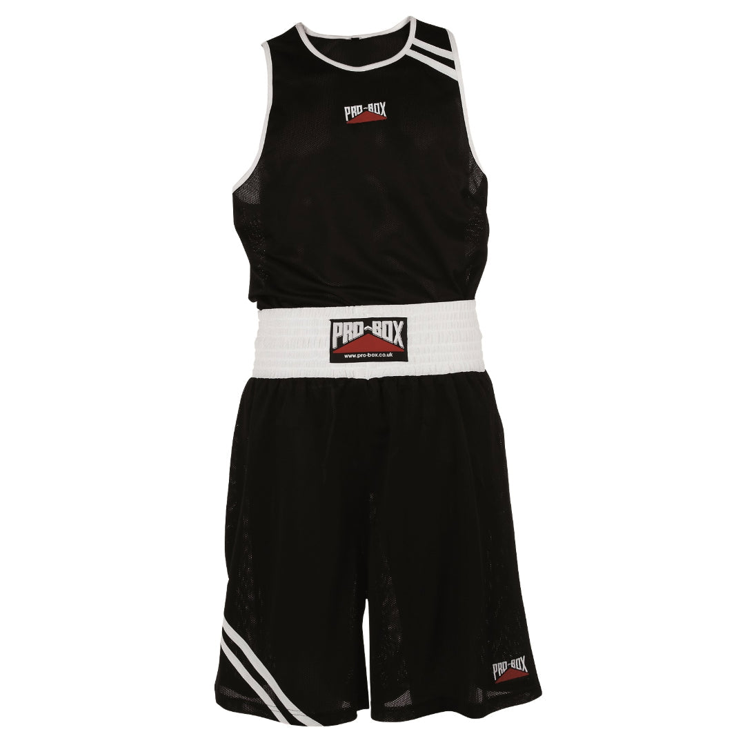 Pro-Box Club Essentials Boxing Shorts Black