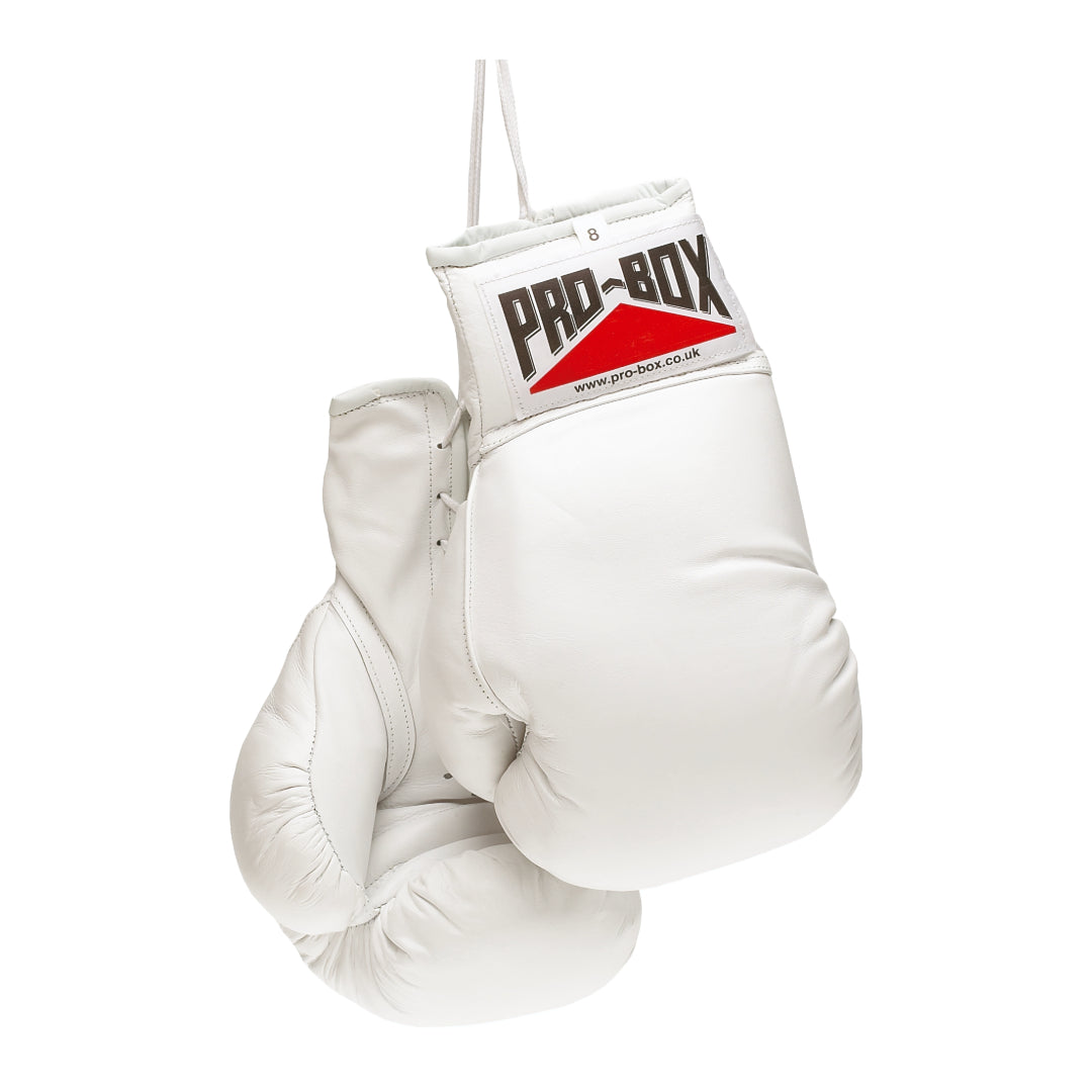 Pro-Box Autograph Boxing Gloves White