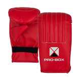 Pro-Box PU Bag Mitts Red