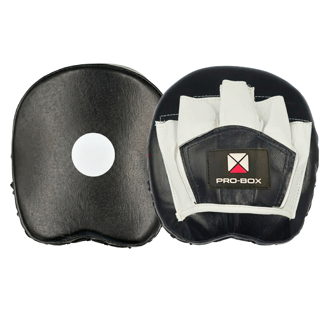 Pro-Box Leather Cuban Speed Pads Black/White