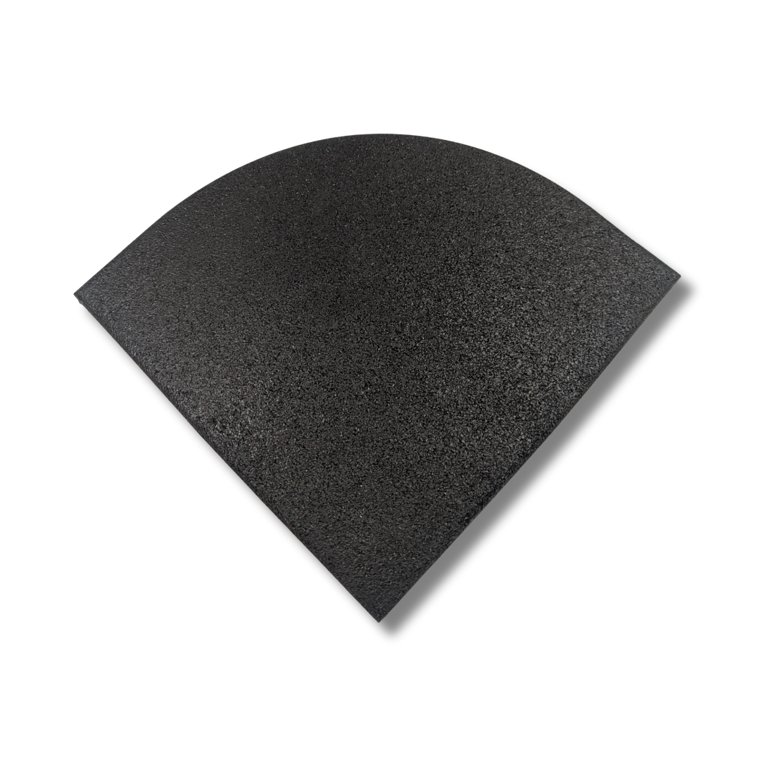 Sprung 20mm PRO Interlocking Rubber Gym Tiles - Black