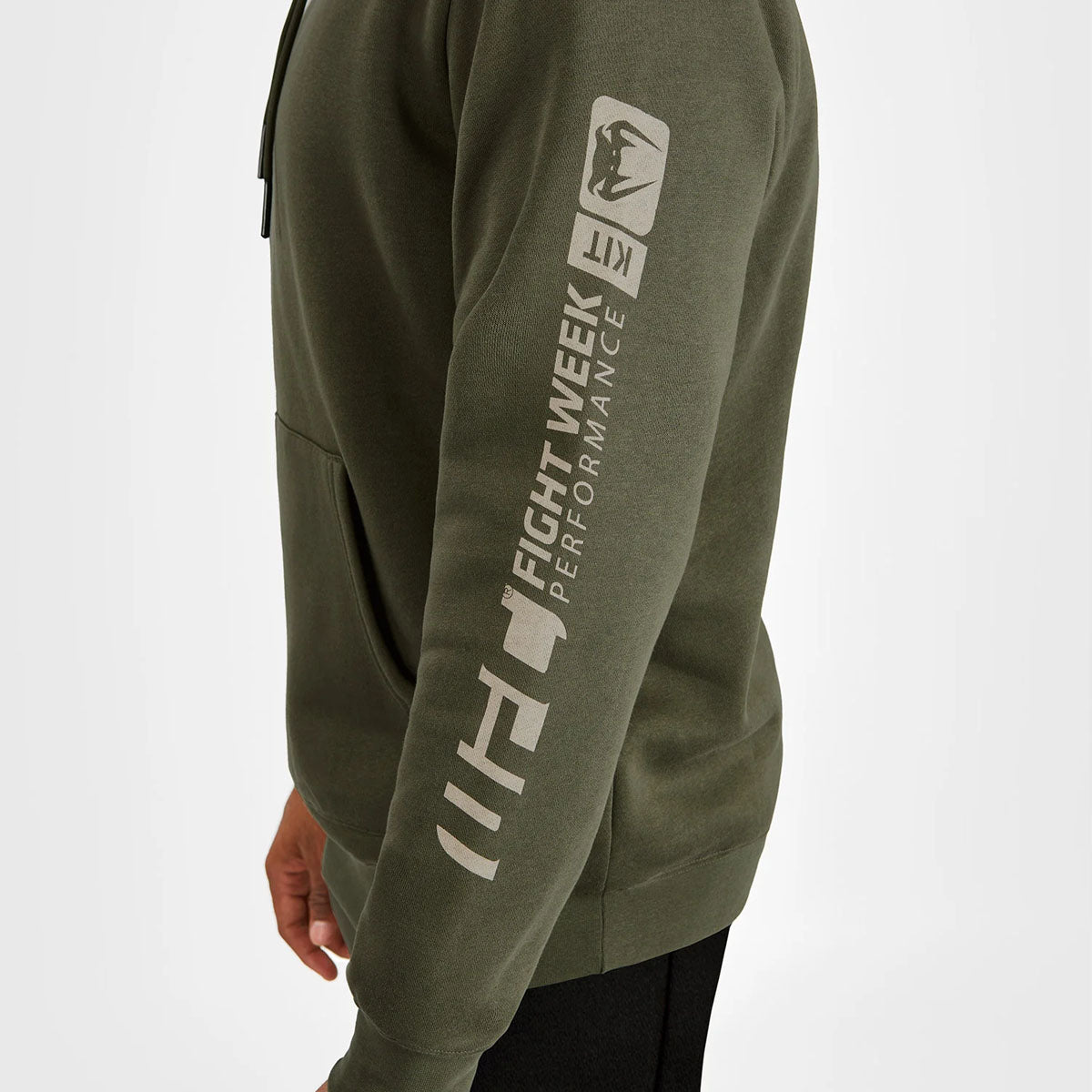 Khaki/Bronze Venum UFC Adrenaline Authentic Fight Week Hoodie   