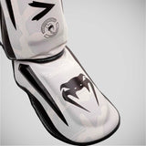 Venum Elite Shin Guards White/Camo