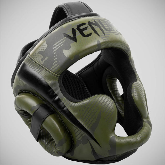 Khaki/Camo Venum Elite Head Guard   