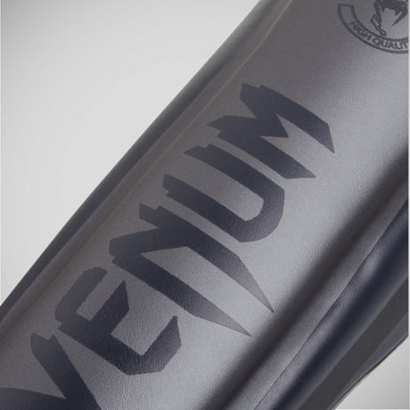 Venum Elite Shin Guards Grey/Grey