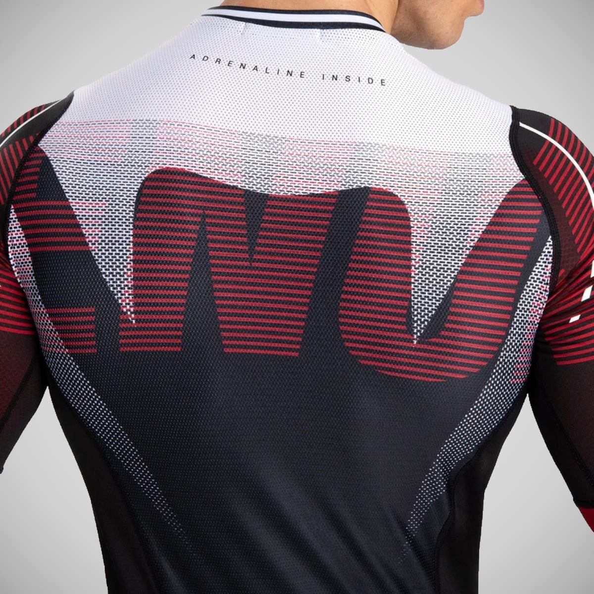 Venum Adrenaline Long Sleeve Rash Guard Black/Red