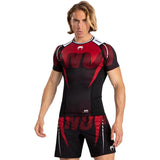 Venum Adrenaline Short Sleeve Rash Guard Black/Red