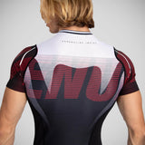 Venum Adrenalin kurzärmelige Hautausschlagschutz schwarz/rot