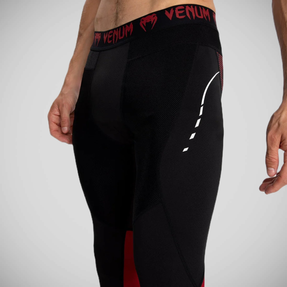 Venum Adrenaline Spats Czarno/Czerwone