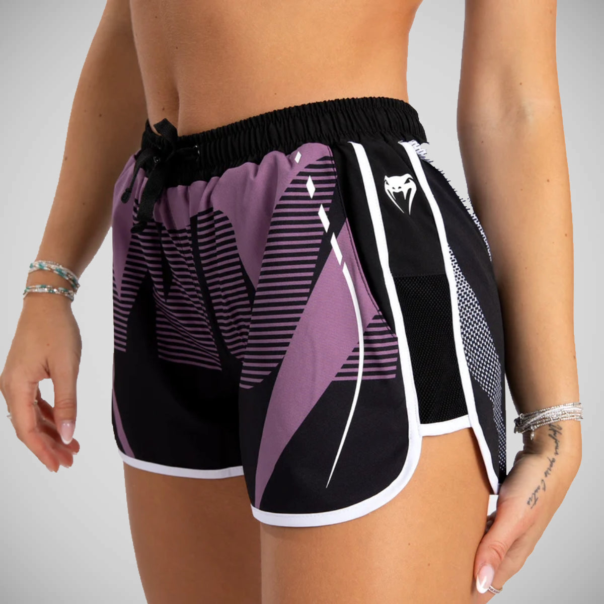 Venum Adrenalin -Frauen -Performance -Shorts schwarz/lila