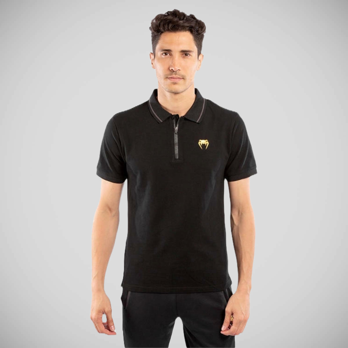 Venum Athletics Polo Shirt Black/Gold