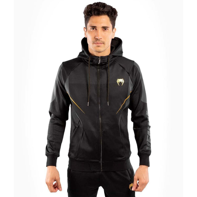 Venum Athletics Zipped Hoodie Black/Gold