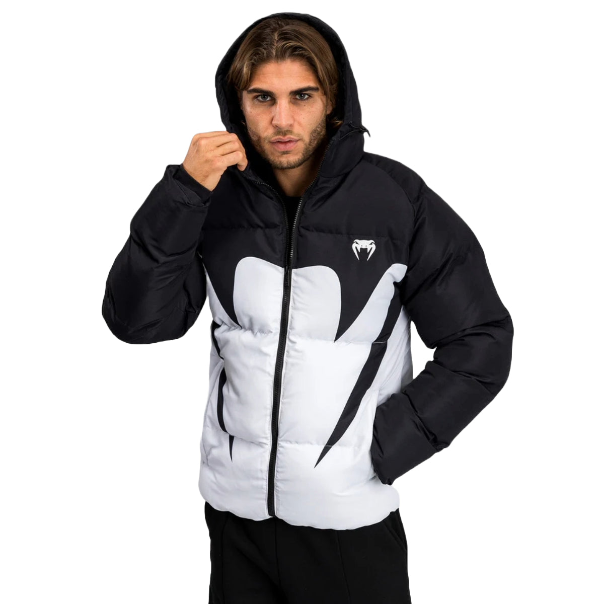 Venum Attack Down Jacket Black/White