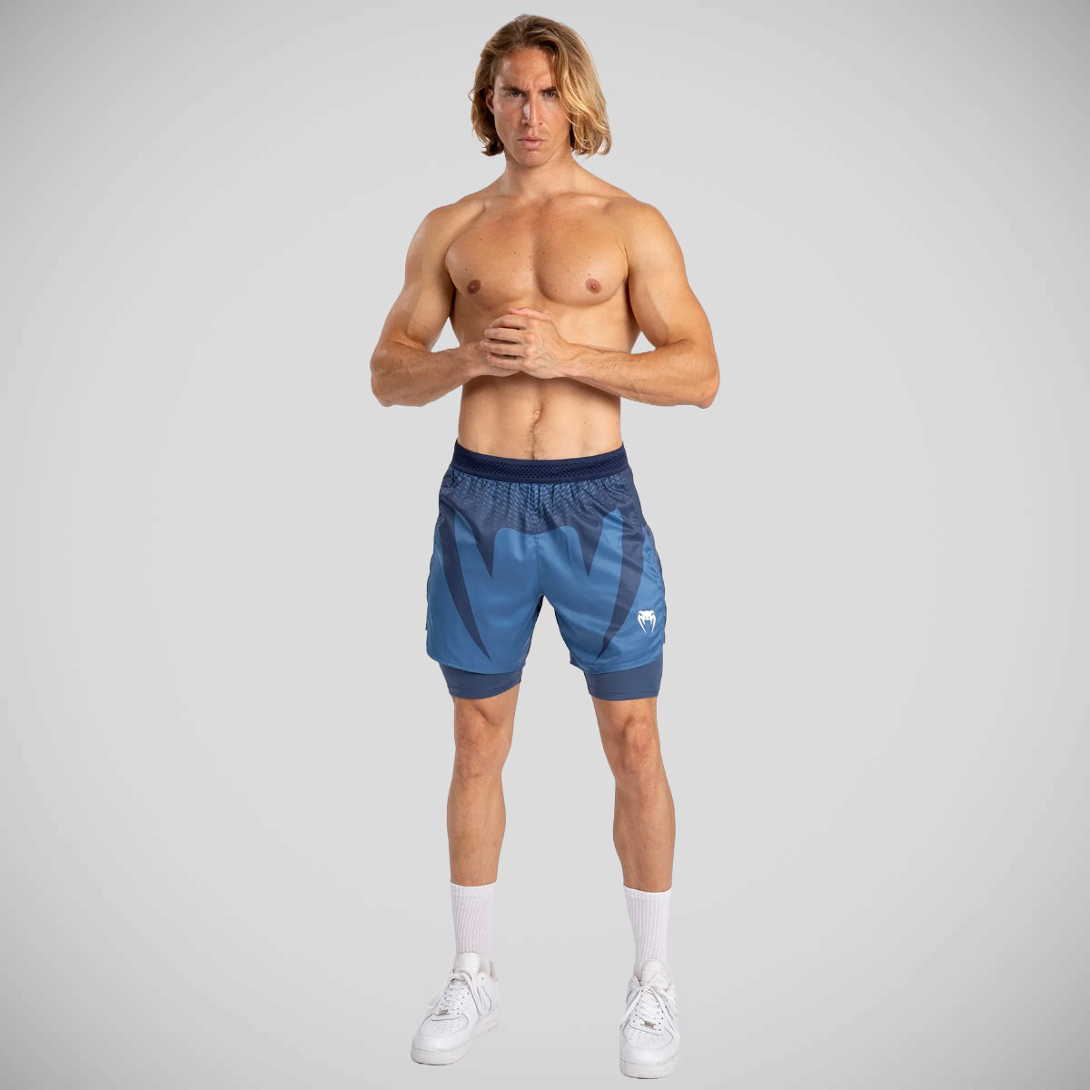 Venum Aanval vechten shorts marine