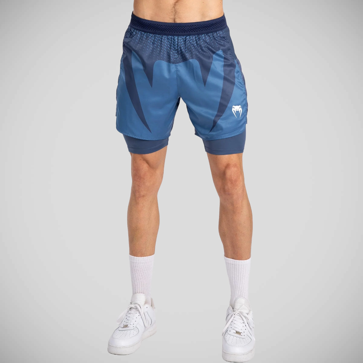 Venum Aanval vechten shorts marine