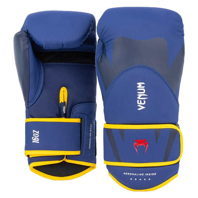 Venum Challenger 4.0 Boxing Gloves Blue/Yellow