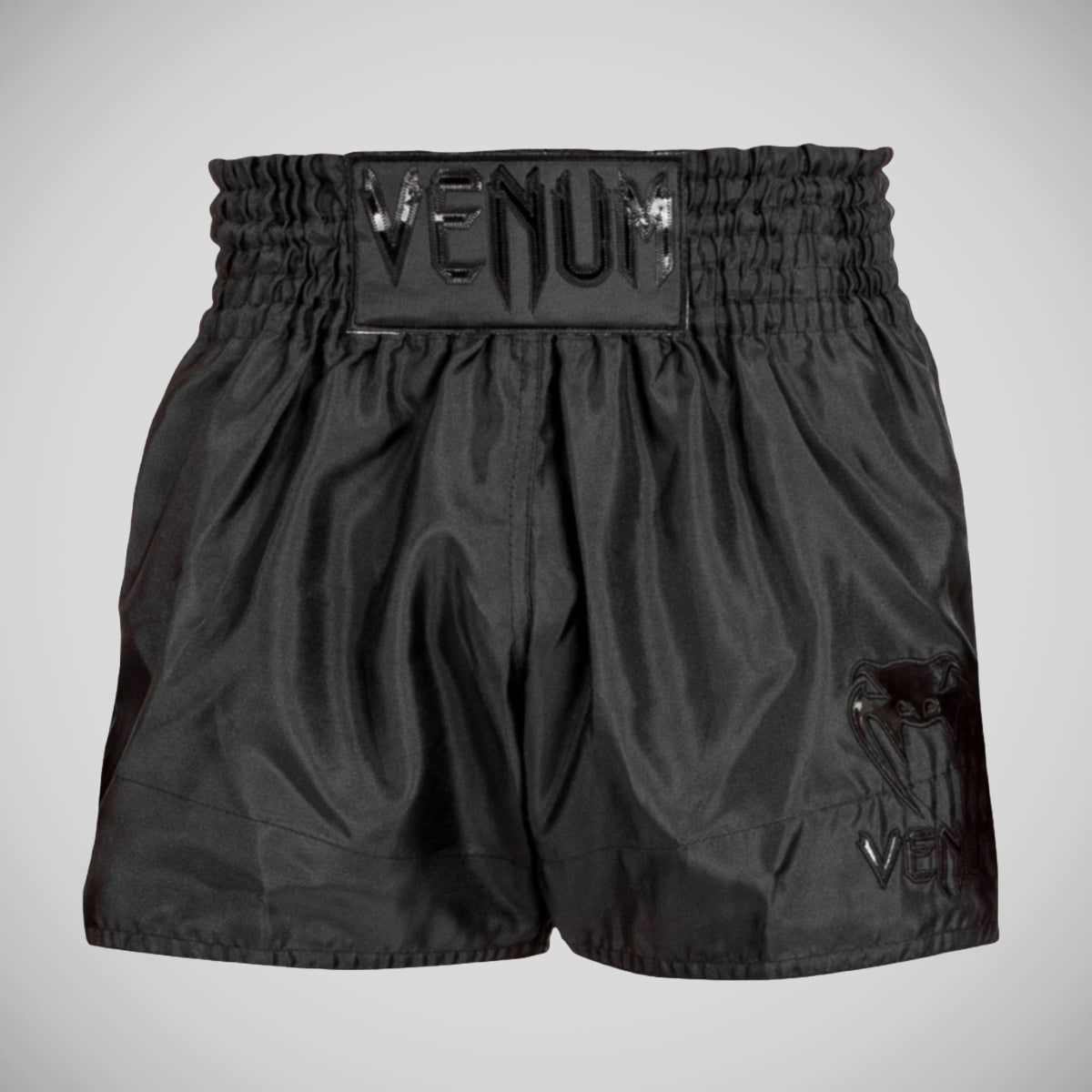 Venum Klassisk Muay Thai Shorts svart/svart