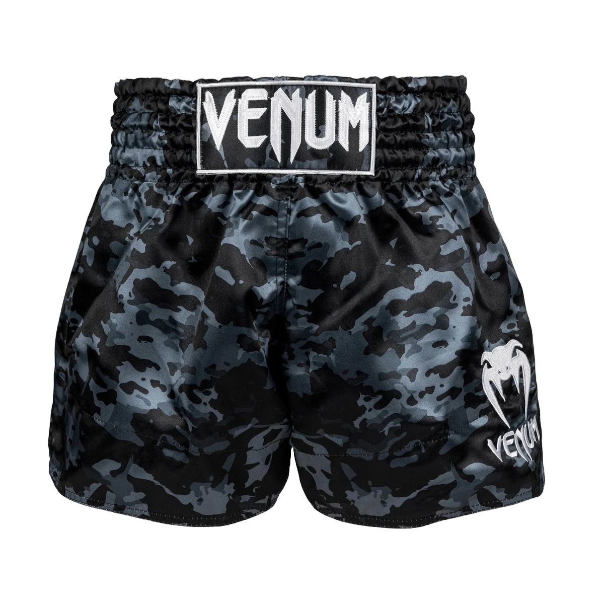 Venum Clásico muay tailandés shorts oscuro camuflaje