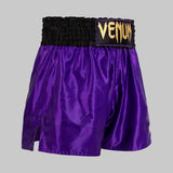 Venum Pantalones cortos muay tailandeses clásicos morados oscuros