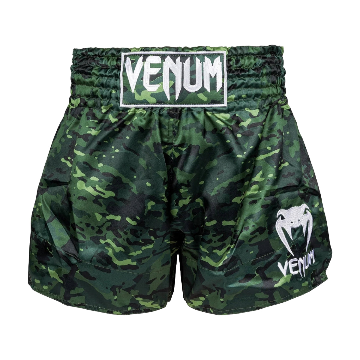 Venum Klassieke Muay Thai Shorts Forest Camo