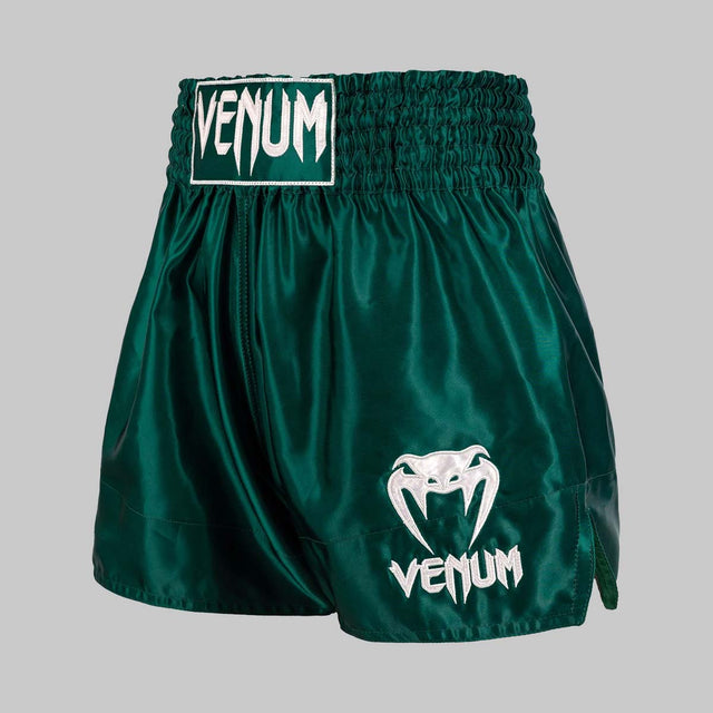 Venum Classic Muay Thai Shorts Forest Green