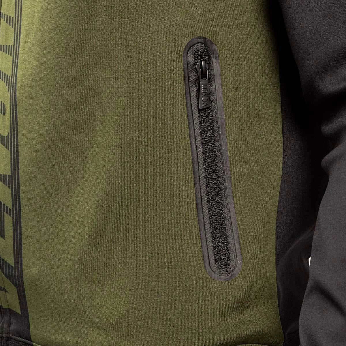 Venum Club 212田径夹克卡其色/黑色