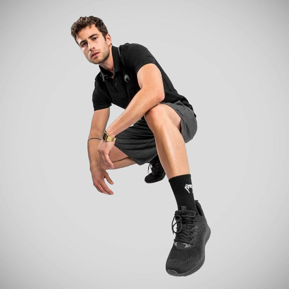 Venum Contender Evo Polo Shirt Black