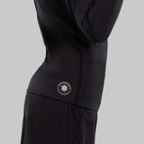 Venum Anwärter Kinder Langarm -Hautausschlag Wache Schwarz