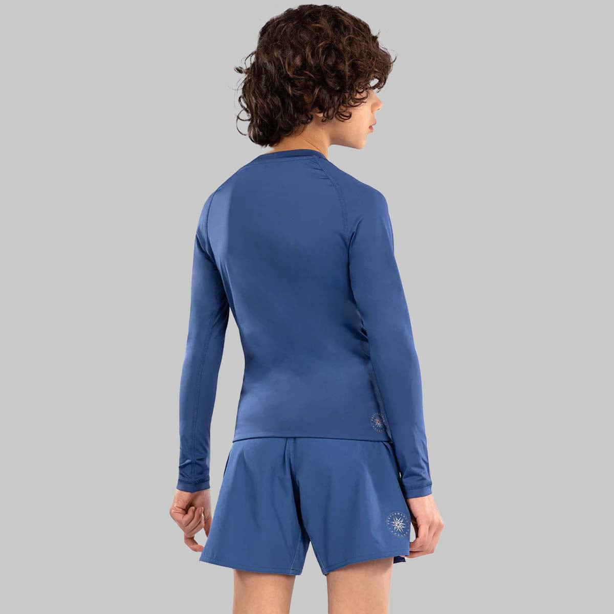 Venum Konkurrent Kinder Langhülle Rash Guard Royal Blue