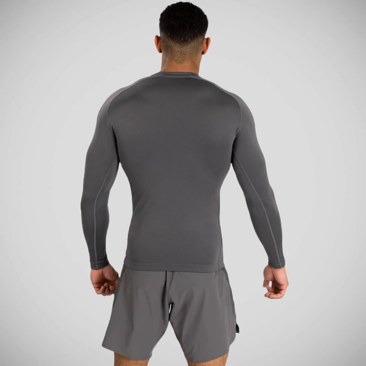 Venum Contender Long Sleeve Rash Guard Grey