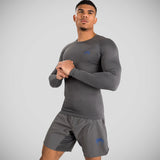 Venum Contender Long Sleeve Rash Guard Grey