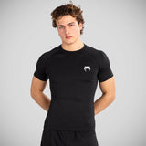 Venum Contender Short Sleeve Rash Guard Black/White