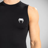 Venum Contender Sleeveless Rash Guard Black/White