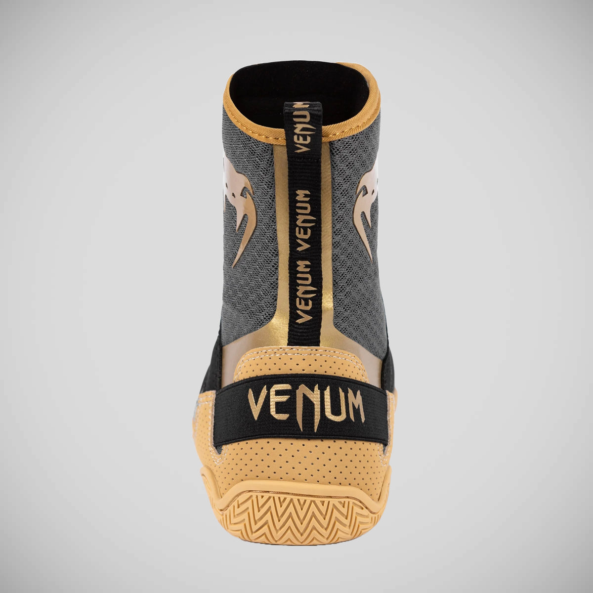 Venum Elite Boxing Shoes Black/Beige