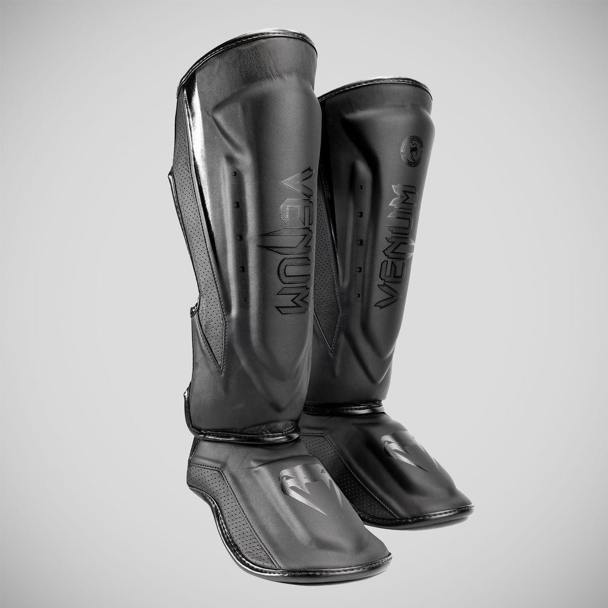 Venum Elite Evo Shin Guards Black/Black