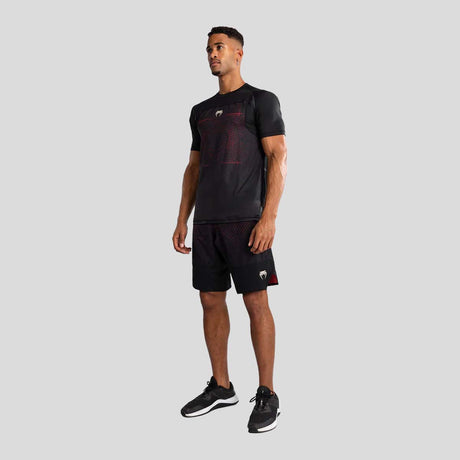 Venum G-Fit Camiseta de tecnología seca a aire negro/rojo