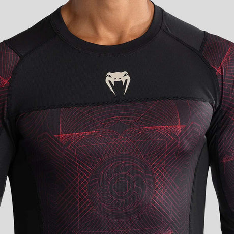 Venum G-Fit Air Long Sleeve Rash Guard Black/Red