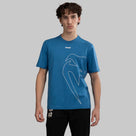 Venum Giant Connect T-Shirt Misty Blue