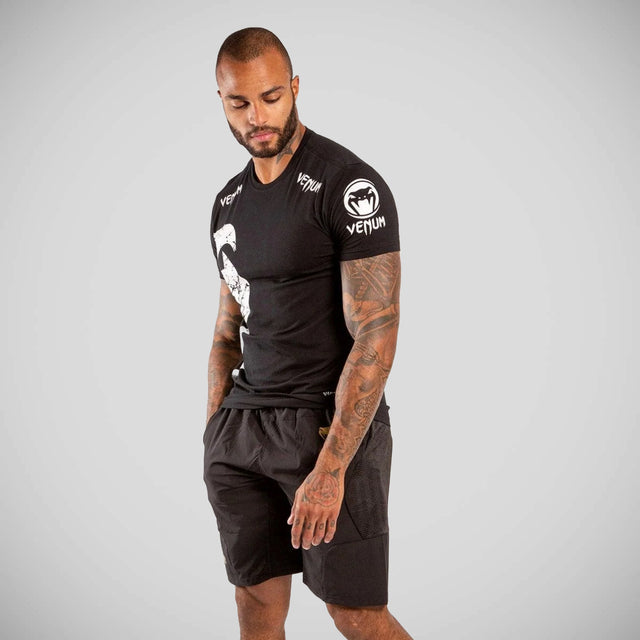 Venum Giant Men's T Shirt Black/White